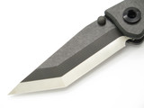 Vintage Beretta Avenger Seki Japan 4.75" Carbon Fiber Tanto Folding Pocket Knife
