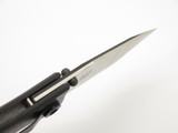 Vintage Beretta Avenger Seki Japan 4.75" Carbon Fiber Tanto Folding Pocket Knife