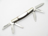Vtg Parker Seki Japan 6 Blade Congress Pearl Mop Folding Pocket Knife Near Mint