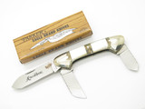 Vtg '80s Parker Custom Seki Japan Canoe Mop Pearl Excalibur Folding Pocket Knife