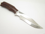 Vintage 1970s Colt U1010 Sheffield England Fixed Blade Hunting Bowie Knife