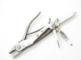 Vintage 1970s Pliers Tool 5.5" Folding Stainless Steel Multi Tool Knife