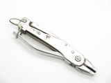 Vintage 1970s Pliers Tool 5.5" Folding Stainless Steel Multi Tool Knife