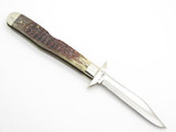 Vtg 1981 Case XX 6111 1/2 Bone Cheetah Swing Guard Folding Pocket Knife