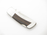 Vintage 70s Rhino Seizo Imai Seki Japan 3" Steel Lockback Folding Pocket Knife