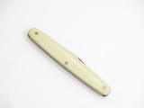 Vintage '60s Swan Seki Japan 3.25" Stainless Steel White Folding Pocket Knife