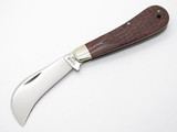 Vtg 10 Dot 1980 Case XX 61011 Hawkbill Pruner Folding Pocket Knife