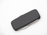Vintage 1960s Rostfrei Seki Japan 2.75" Stainless Black Folding Pocket Knife