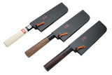 Kanetsune Seki Japan KC-622 165mm Fixed Usuba Kitchen Knife Wood Saya Sheath