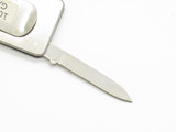 Vintage 1990s G/S. Seki Japan 2.12" Folding Money Clip Pocket Knife
