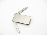 Vintage 1990s G/S. Seki Japan 2.12" Folding Money Clip Pocket Knife