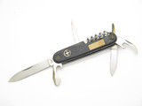 Vintage 1970s P-630/B Seki Japan 3.5" Synthetic Multi Tool Folding Pocket Knife