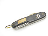 Vintage 1970s P-630/B Seki Japan 3.5" Synthetic Multi Tool Folding Pocket Knife