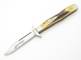 Case Classic Tested XX 51011 1/2 Cheetah Stag Swing Guard Folding Knife