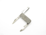 Vintage 1980s Seki Japan 2.75" Stainless Steel Clippers Folding Multi Tool Knife
