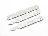 Vintage Xing J Press Seki Japan Stainless Cuticle File Fingernail Tools 3 Pack