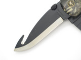 Vtg 2000s Browning 645 Seki Japan Fukuta Saw Folding Hunter Lockback Knife *Blem