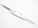 Vtg 1970s Kvernelands Bottle Opener Seki Japan 3" Stainless Folding Pocket Knife