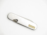 Vtg 1970s Kvernelands Bottle Opener Seki Japan 3" Stainless Folding Pocket Knife