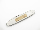 Vintage 1970s P-573/SP Rostfrei Seki Japan 3.25" Stainless Folding Pocket Knife