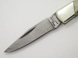 Vtg Parker Edwards Jacksonville Damascus Stag Handle Folding Pocket Knife