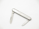 Vintage 1960s Globe Master Seki Japan 2.62" Stainless Folding Pocket Pen Knife