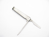 Vintage 1970s WIN Seki Japan Stainless Steel 3" Folding Pocket Pipe Tool Knife