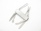 Vintage 70s Arthur Salm AS Seki Japan 2.37" Stainless Folding Multi Tool Knife