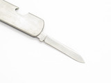 Vintage 70s P-734 Seki Japan 2.37" Bottle Opener Stainless Folding Pocket Knife