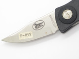 Vtg 1980s Logos Ex Feather P-857 Seki Japan 3.87" Swing Lock Swivel Pocket Knife
