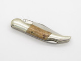 Vintage 1980s Frost Seki Japan Miniature Bone 2.25" Lockback Folding Pocket Knife