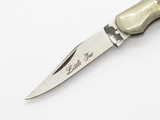 Vtg 80s Frost Cutlery Little Tex Seki Japan Mini 2.25" Bone Folding Pocket Knife