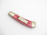 Vintage 1980s Frost Cutlery Razor Seki Japan 3" Pink Bone Folding Pocket Knife