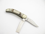 Vintage '80s Frost Cutlery Razor CT-8 Seki Japan 3.25" Stag Folding Pocket Knife