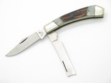 Vintage 1980s Frost Cutlery Razor CT-12 Seki Japan 4" Stag Folding Pocket Knife