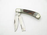 Vintage 1980s Frost Cutlery Razor CT-12 Seki Japan 4" Stag Folding Pocket Knife