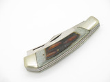 Vintage 1980s Frost Cutlery Razor CT-12 Seki Japan 4" Stag Folding Pocket Knife