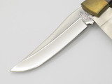 Vintage Browning 503 Cabelas Seki Japan 4.5" Wood Lockback Folding Hunter Knife