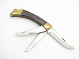 Vintage Browning 503 Cabelas Seki Japan 4.5" Wood Lockback Folding Hunter Knife