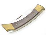 Vintage Browning 503 Cabelas Seki Japan 4.5" Wood Lockback Folding Hunter Knife