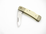 Vintage 1980s Sam McDowell Seki Japan Unfinished 2.75" Lockback Pocket Knife