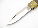 Vintage 80s Ruko 2000 Seki Japan 4.75" Wood Handle Lockback Folding Pocket Knife