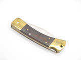 Vintage 80s Ruko 2000 Seki Japan 4.75" Wood Handle Lockback Folding Pocket Knife