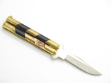 Vintage K.T. Cutler North Man Kanetsune Seki Japan 4.25" Folding Balisong Butterfly Knife *Missing Piece