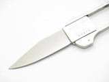 Vintage 70s Mountain Forge 00412 Micarta USA 4.5" Side Lock Folding Pocket Knife