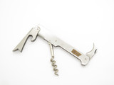 Vtg 1970s Mann's Wine Seki Japan Folding 4.5" Corkscrew Knife Wine Bottle Opener