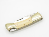 Vintage 80s Explorer 11-392 Seizo Imai Seki Japan Micarta Lockback 2.75" Knife