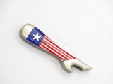 Vintage Remington Seki Japan 3.12" American Flag Lady Leg Folding Pocket Knife