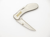 Vintage 1980s Rostfrei KS-100 Seki Japan 3" Stainless Steel Folding Pocket Knife