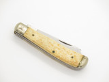 Vintage 1980s Frost Seki Japan 3.7" Bone Handle Folding Pocket Knife *Unfinished